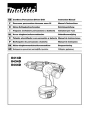 Makita 8434D Manual De Instrucciones