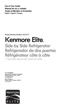 Sears Kenmore Elite 106.5177 Serie Manual De Uso Y Cuidado