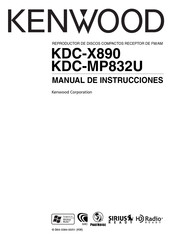 Kenwood KDC-MP832U Manual De Instrucciones