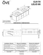 OVE LELIO 60 Manual De Instalación
