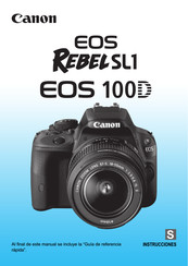 Canon EOS REBEL SL1 Manual De Instrucciones