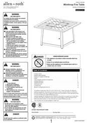 Allen + Roth FHWA80048 Manual De Instrucciones