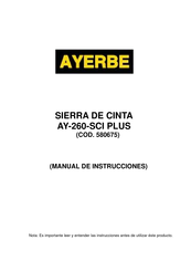 ayerbe 580675 Manual De Instrucciones