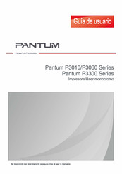 Pantum P3300DN Serie Guía De Usuario