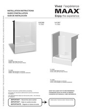 MAAX TS 3060 Guia De Instalacion