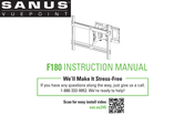 SANUS VuePoint F180 Manual De Instrucciones