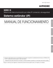 Aiphone IS-SS Manual De Funcionamiento