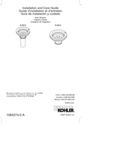 Kohler K-8813 Guía De Instalación Y Cuidado