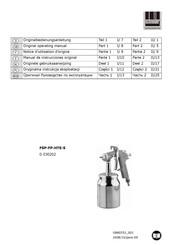 Schneider Airsystems FSP-FP-HTE-S Manual De Instrucciones