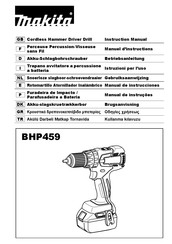 Makita BHP459 Manual De Instrucciones