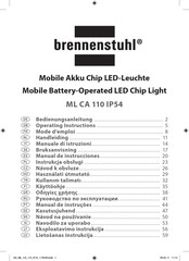 brennenstuhl ML CA 110 IP54 Manual De Instrucciones