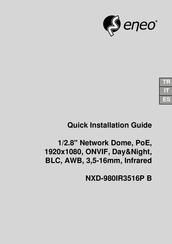 Eneo NXD-980IR3516P B Guía De Instalación Rápida