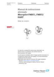 Endress+Hauser Micropilot FMR51 Manual De Instrucciones Abreviado