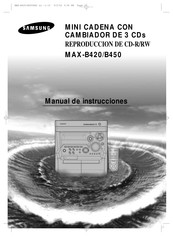 Samsung MAX-B450 Manual De Instrucciones