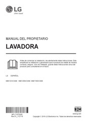 LG WM12VVC4S6 Manual Del Propietário