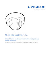 Avigilon 1,3 C-H4M-D1-IR Guia De Instalacion