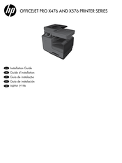 HP OFFICEJET PRO X476 Guia De Instalacion