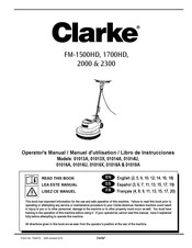Clarke 01018A Libro De Instrucciones