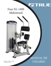 True Fuse XL-1400 Abdominal Manual De Usuario