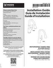 Moen MOTIONSENSE 7594E Guia De Instalacion