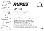 Rupes LHR 150N Instrucciones De Uso Y Manutención