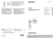 Sony Bravia KDL-46HX700 Manual De Instrucciones