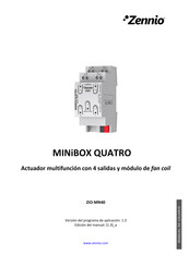 Zennio MINiBOX QUATRO Manual De Usuario