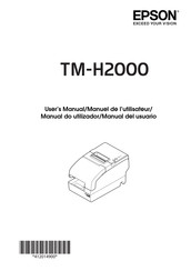 Epson TM-H2000 Manual Del Usuario