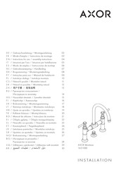 Axor Montreux 16511 Serie Instrucciones De Montaje