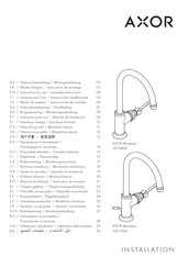 Axor Montreux 16518 Serie Instrucciones De Montaje