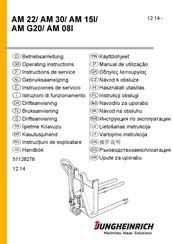 Jungheinrich AM 08I Instrucciones De Servicio