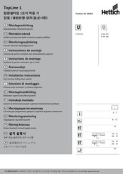 Hettich TopLine L Instrucciones De Montaje