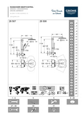 Grohe RAINSHOWER SMARTCONTROL 26 507 Manual Del Usuario