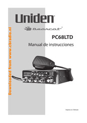 Uniden Bearcat PC68LTD Manual De Instrucciones