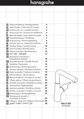 Hansgrohe Talis S 210 72105000 Instrucciones De Montaje