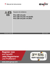 EWM Pico 220 cel puls Manual De Instrucciones