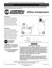 Campbell Hausfeld HU502000 Manual Del Usuario