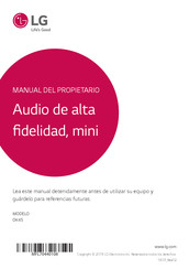 LG OK45 Manual Del Propietário