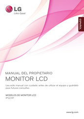 LG IPS231P Manual Del Propietário