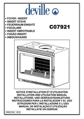 deville C07921 Instrucciones Para La Instalación Y El Uso