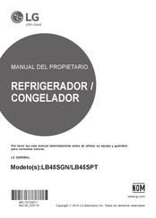 LG LB45SPT Manual Del Propietário