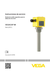 Vega VEGACAP 98 Instrucciones De Servicio