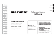 Marantz SR5010 Guía De Configuración Rápida