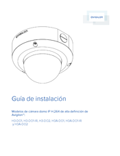 Avigilon H3-DO1-IR Guia De Instalacion