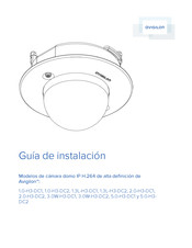 Avigilon Avigilon 3.0W-H3-DC1 Guia De Instalacion