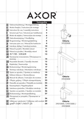Axor Citterio
39010 Serie Instrucciones De Montaje