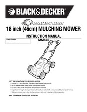 BLACK&DECKER MM675 Manual De Instrucciones