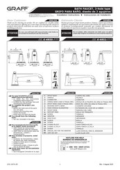 GRAFF G-6852 Serie Instrucciones De Instalación