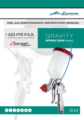 Air Gunsa GRAVITY Serie Manual De Instrucciones De Uso Y Mantenimiento