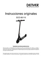 Denver SCO-80110 Instrucciones Originales